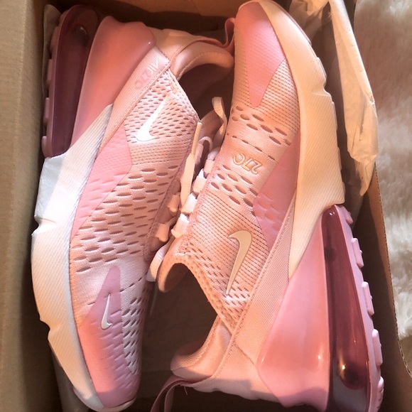 BNIB Pink Nike Air Max 270 GS Sneakers 💕 SOLD OUT EVERYWHERE - Picture 6 of 9